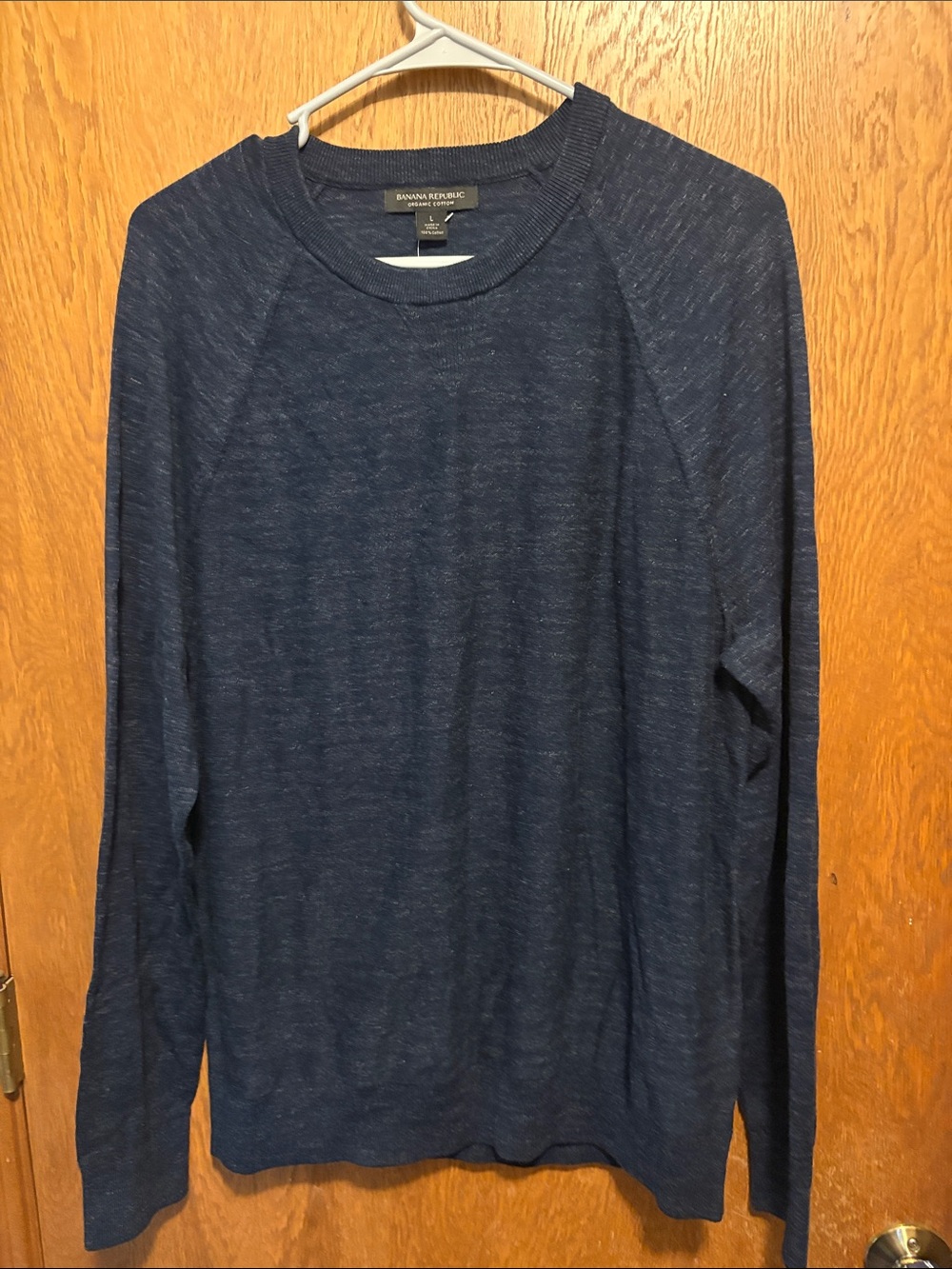 Banana Republic Men’s Navy Crewneck sweater new with tags size large